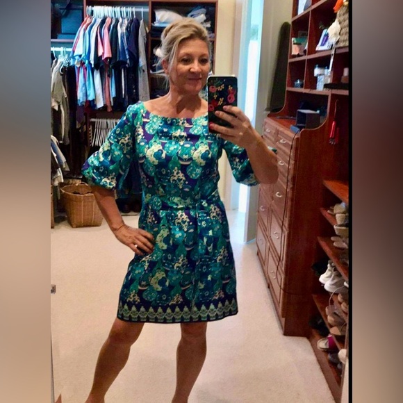 Lilly Pulitzer Dresses & Skirts - Elegant Lilly Pulitzer Sandpiper Dress Chinoiserie Ginger Jar size 2